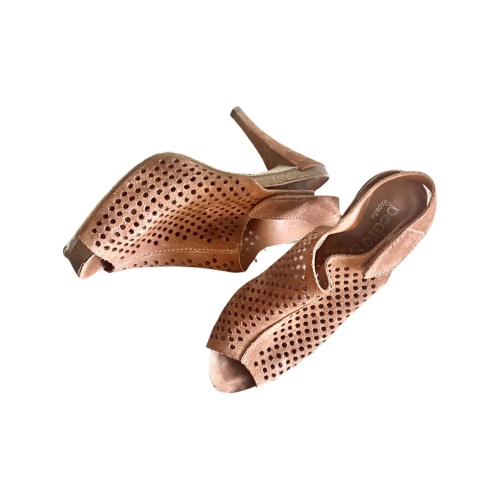 PEDRO GARCIA suede slingback heel. Size 10.